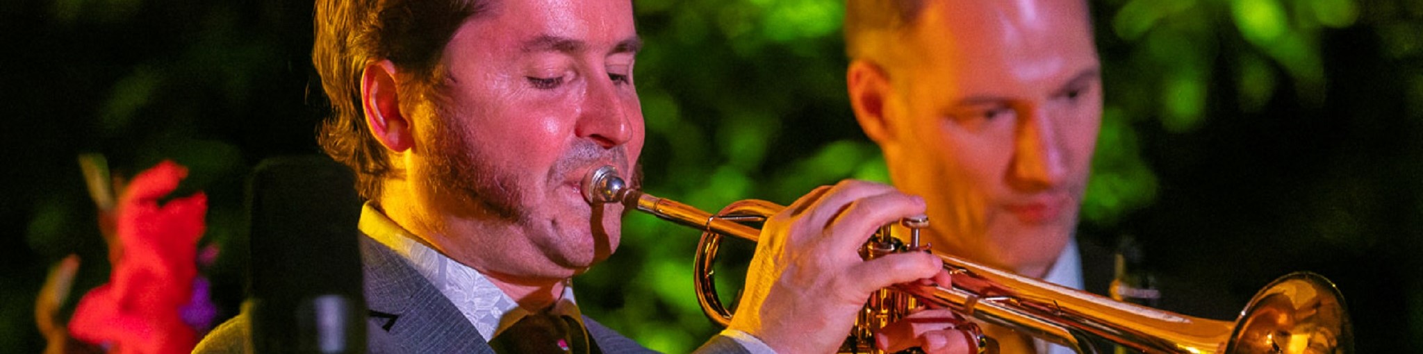 Martin Auer Trompete, Gary Fuhrmann Klarinette     Foto: Udo Leist